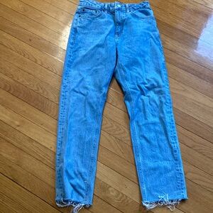 Topshop Blue Denim Jeans